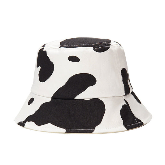 Weatherford Women's Cow Print Cotton Bucket Hat – Japanese Style, All-Season