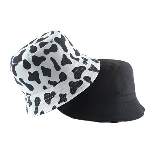 Stratton Pattern Cotton Wide Brim Bucket Hat