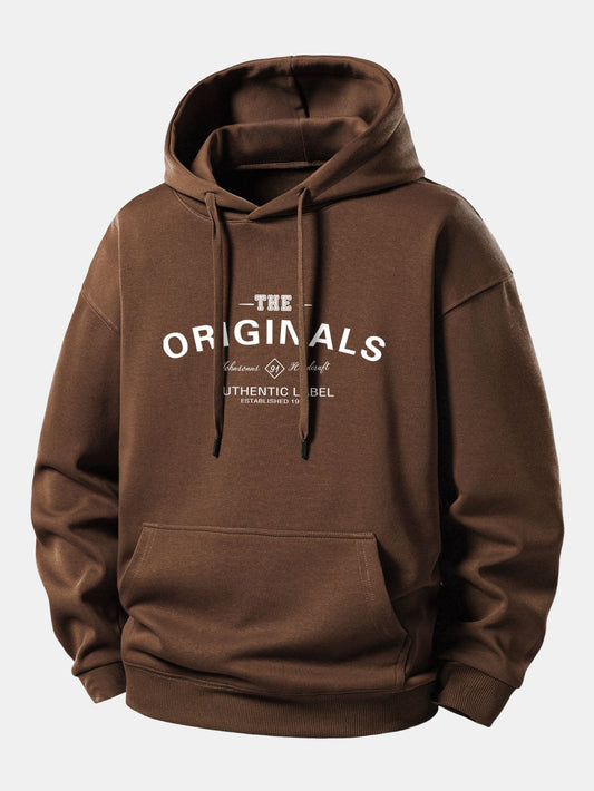 Originals Print Relax Fit Hoodie