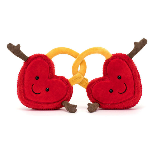 Jellycat Amuseables Val & Tina Love Locks 22cm