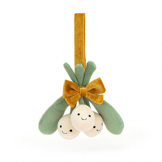 Jellycat Christmas Amuseable Mistletoe 17cm