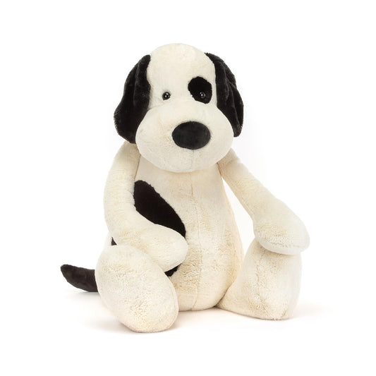 Jellycat Bashful Black & Cream Puppy Gigantic