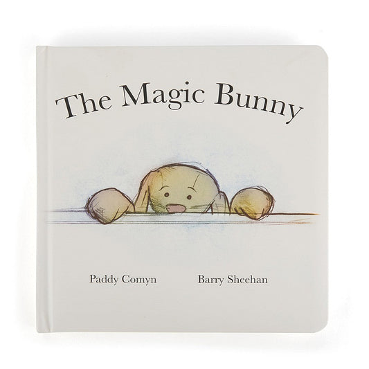 Jellycat Book The Magic Bunny (Bashful Beige or Cottontail Bunny) 19cm