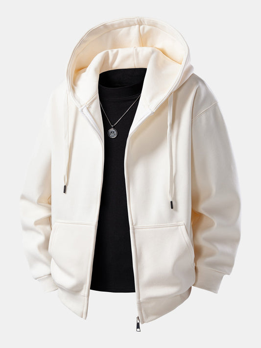 Basic Zip-Up Hoodie