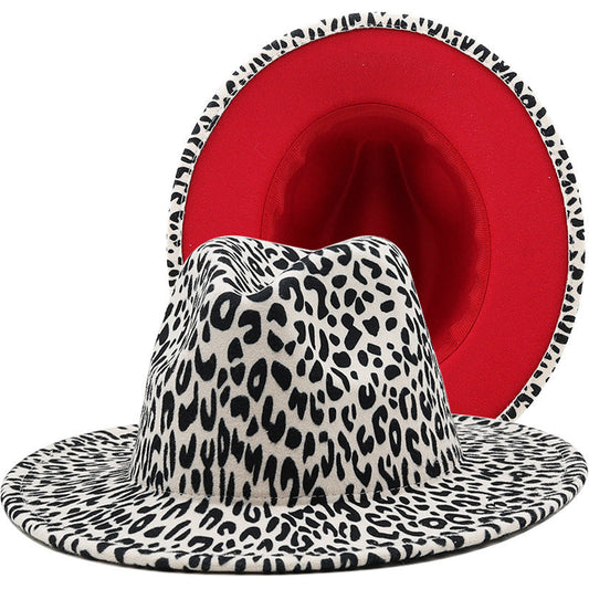 Hendrix Leopard Print Wool Fedora Hat – Medium