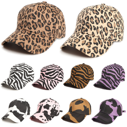 Cartwright Animal Print Cotton Baseball Cap – Adjustable Summer Hat